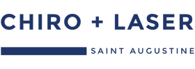 Chiropractic St. Augustine FL CHIRO + LASER Saint Augustine SB Logo The CHIRO + LASER Saint Augustine website sidebar logo